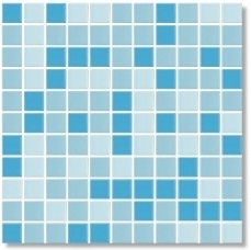 Мозаика Голубой, L 144666