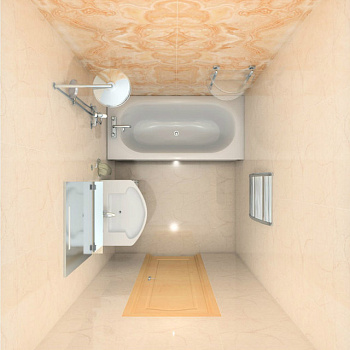 Ванная комната — 3,5 м²