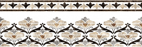 Керамическая плитка Morocco Style, Белый, Коричневый, JFP 27134 A
