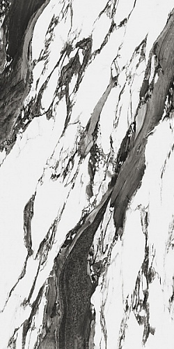 Керамогранит Big Stone, Белый, Черный, BSP 126320