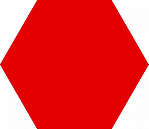 Керамогранит Hexagone, Красный, HG 22628