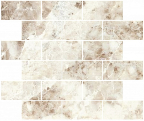 Белая мозаика Art Stone, Белый, Серый, PSA 6072 M2