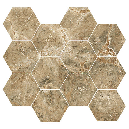 Бронзовая мозаика Art Stone, Бежевый, Коричневый, PSA 6052 M3