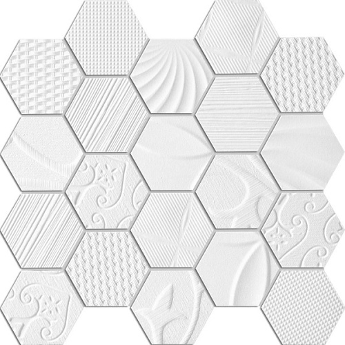 Мозаика Structure, Белый, SMR 344001 W