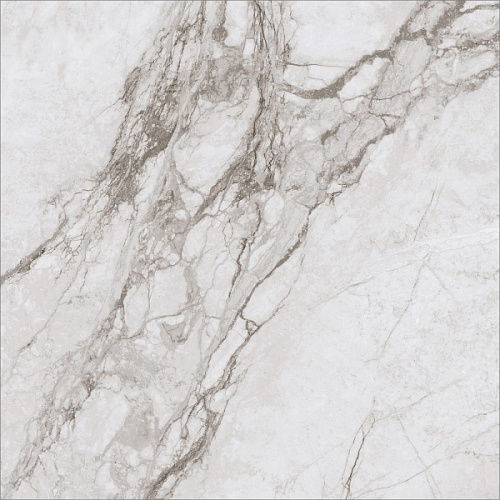 Полированный керамогранит Art Stone, Белый, Серый, PSA 6098