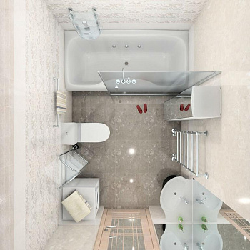 Ванная комната — 6 м²